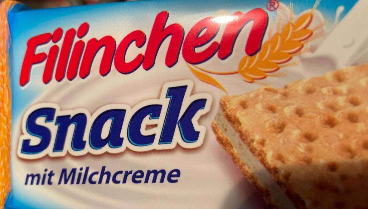 Fotografie - Snack mit milchcreme Filinchen