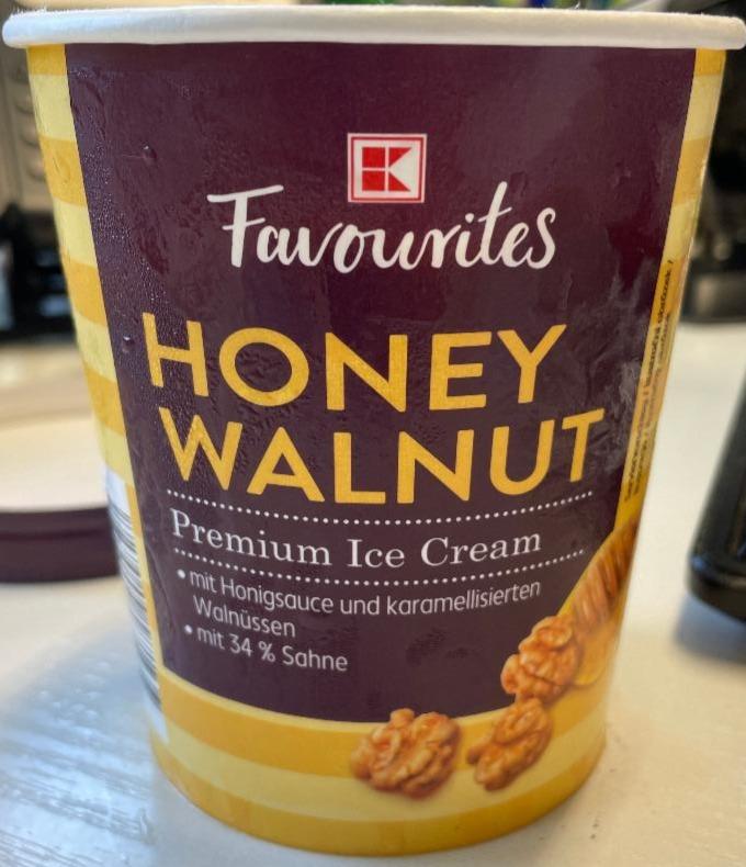 Fotografie - Honey Walnut Premium ice cream K-Favourites