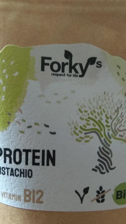 Fotografie - Rostlinný protein s příchutí pistácie Forky’s