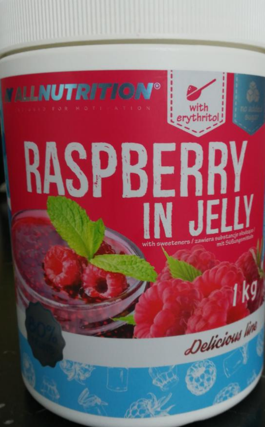 Fotografie - Raspberry in Jelly Allnutrition