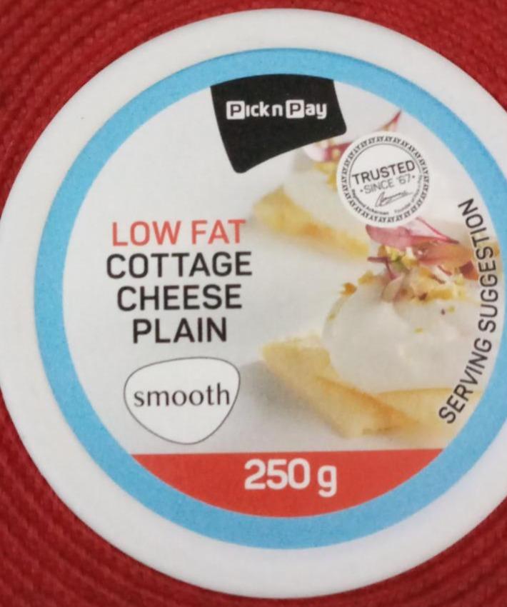 Fotografie - Low Fat Cottage Cheese Plain Smooth Pick n Pay