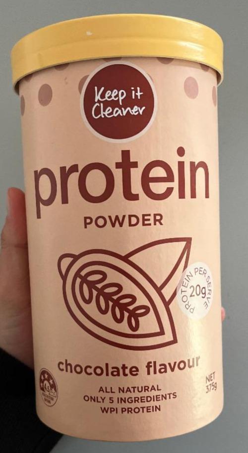 Fotografie - Protein powder chocolate flavour Keep It Cleaner