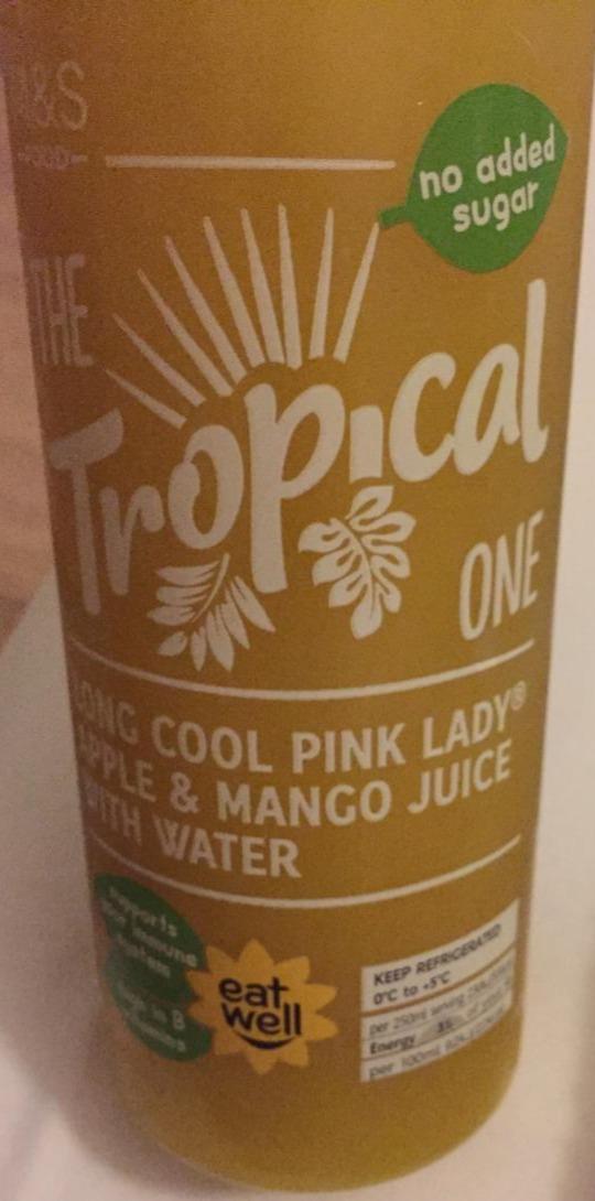 Fotografie - The Tropical one Pink Lady Apple & Mango Juice M&S Food