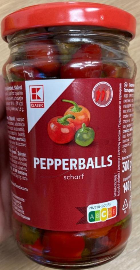 Fotografie - Pepperballs scharf K-Classic