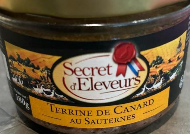 Fotografie - Terrine de Canard au Sauternes Secret d'Eleveurs