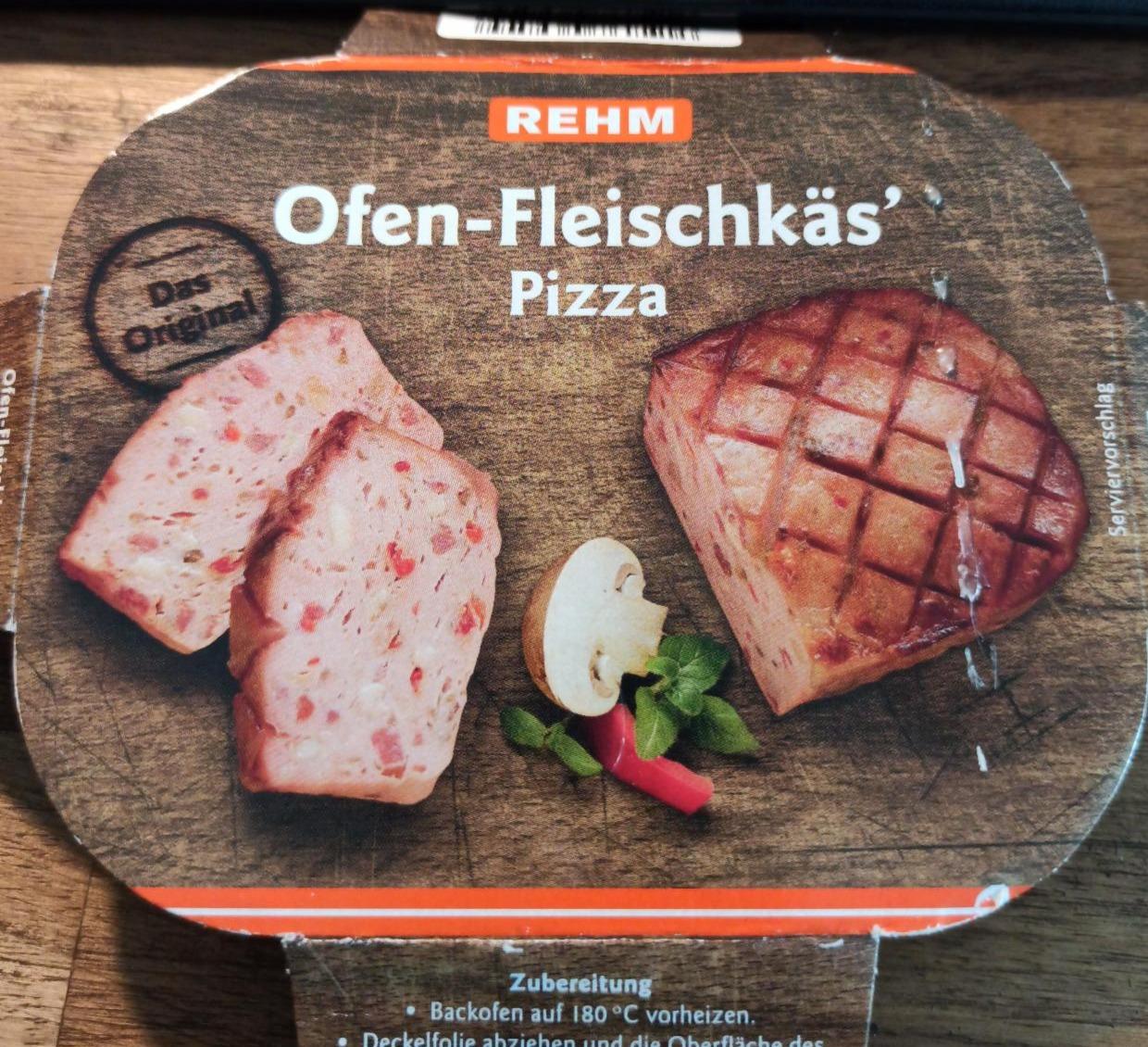 Fotografie - Ofen-Fleischkäs' Pizza Rehm