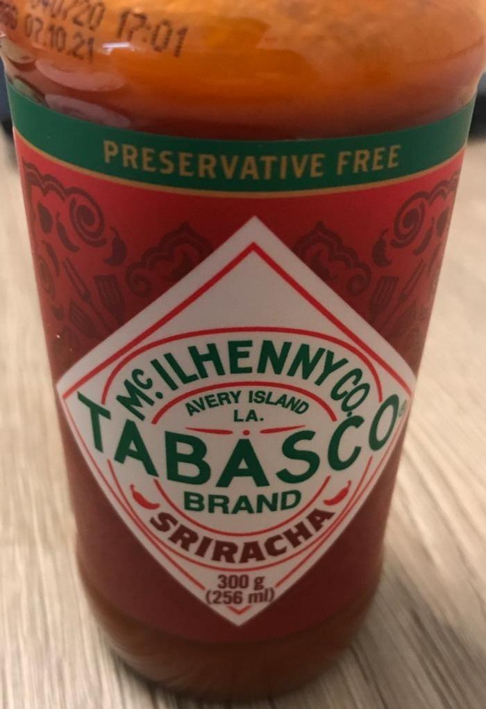 Fotografie - Tabasco Sriracha McIlhenny Co.