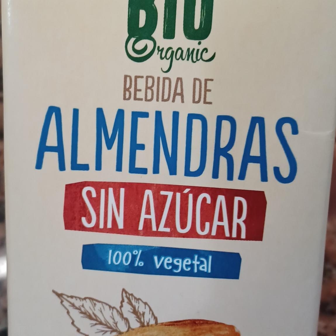 Fotografie - Bio Organic Bebida de Almendras sin azúcar Vemondo