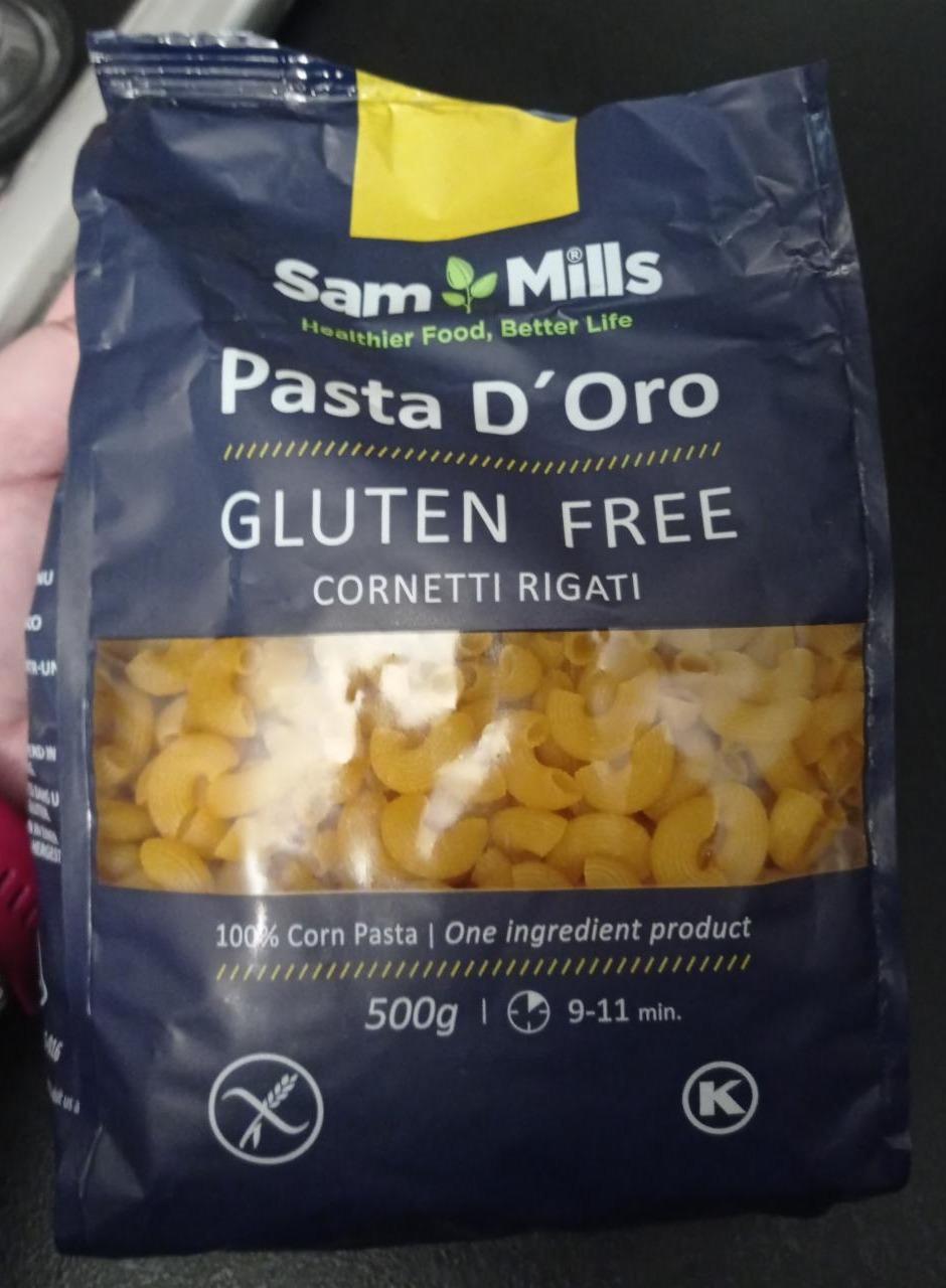 Fotografie - Pasta D'Oro Cornetti Rigati Gluten Free SamMills