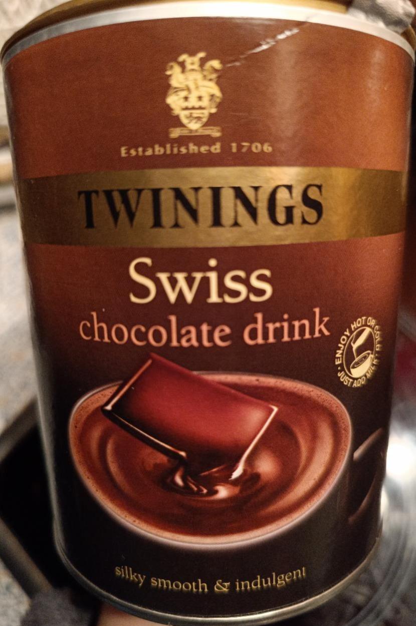 Fotografie - TWININGS Swiss chocolate drink