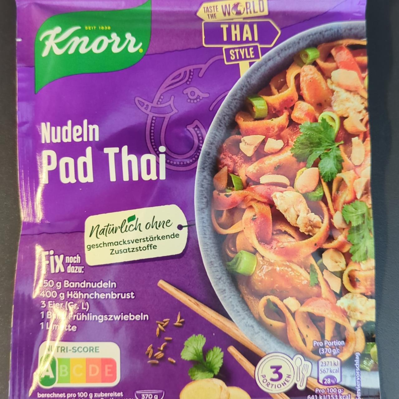 Fotografie - Nudeln Pad Thai Knorr