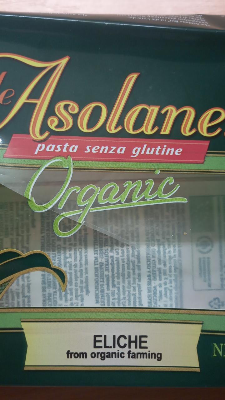 Fotografie - Organic Pasta senza glutine Eliche Le Asolane