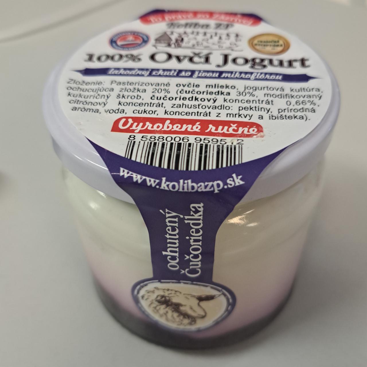 Fotografie - 100% Ovčí jogurt borůvka Koliba ZP