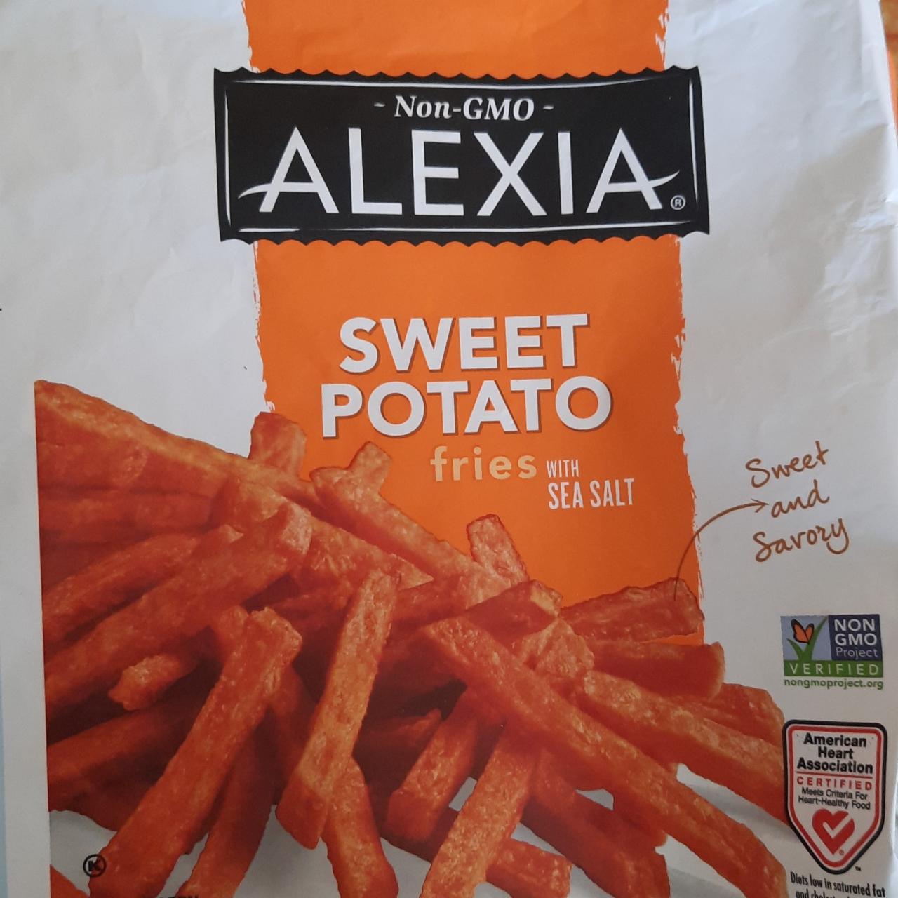 Fotografie - Sweet potato fries with sea salt Alexia