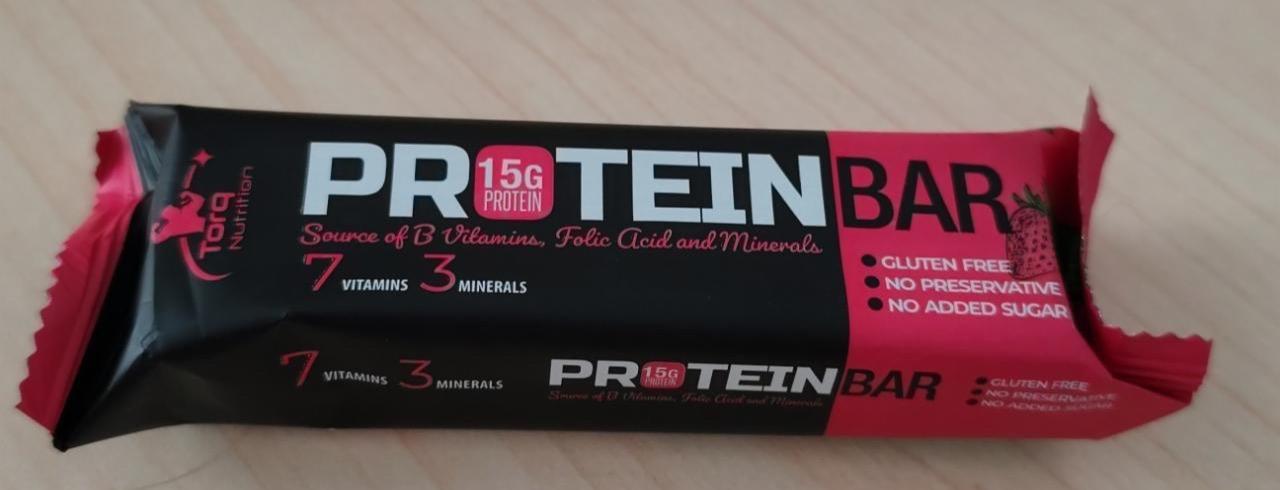Fotografie - Protein Bar strawberry Torq Nutrition