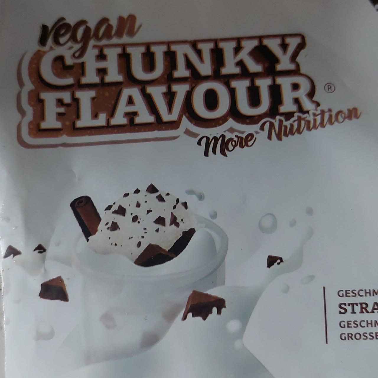 Fotografie - vegan Chunky flavour Stracciatella More Nutrition
