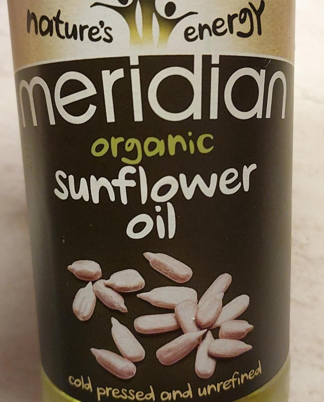 Fotografie - Organic sunflower oil Meridian