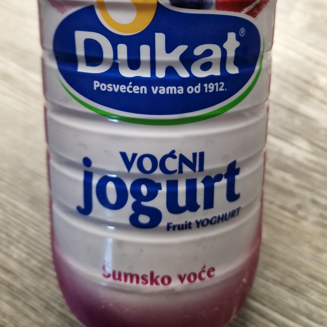Fotografie - Voćni jogurt šumsko voće Dukat