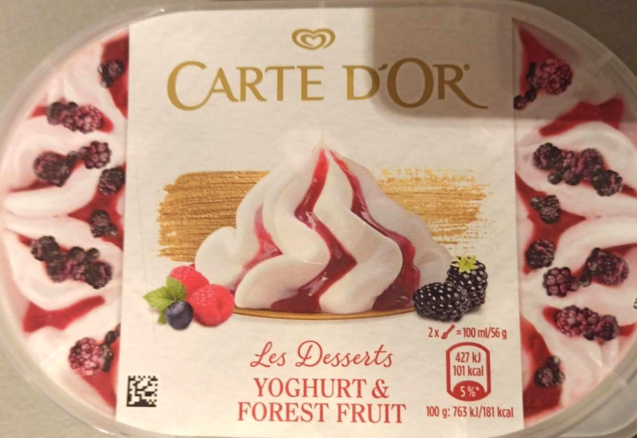 Fotografie - Yoghurt & forest fruit Carte d'Or