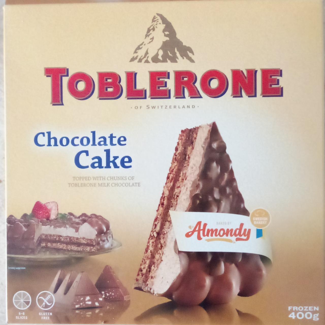 Fotografie - chocolate cake Toblerone