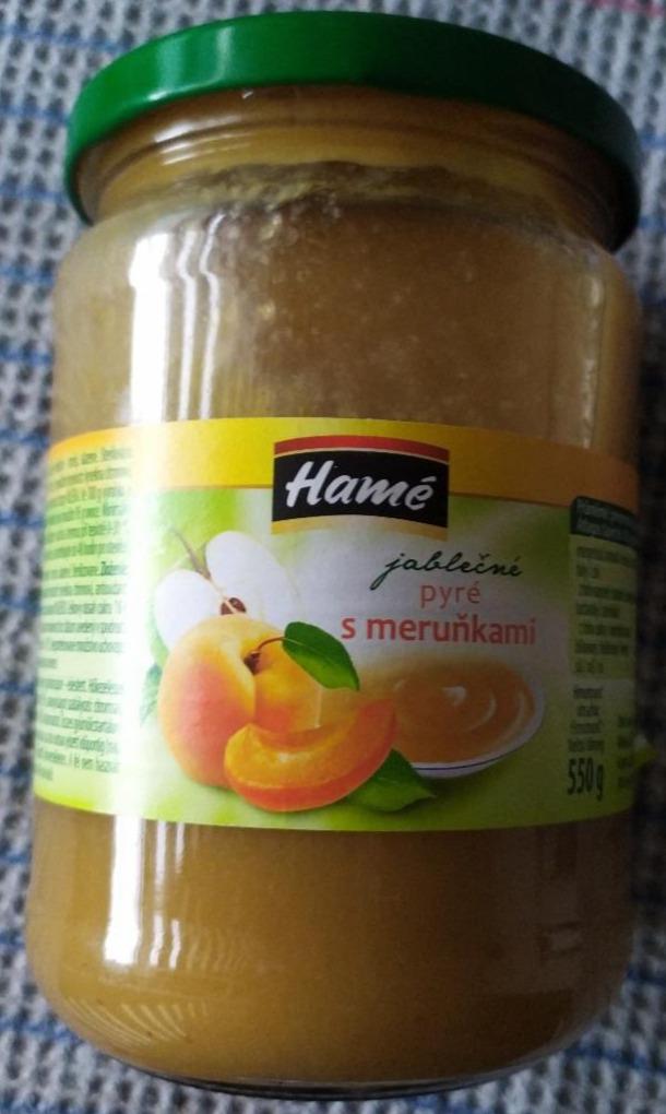 Fotografie - jablečné pyré s meruňkami Hamé