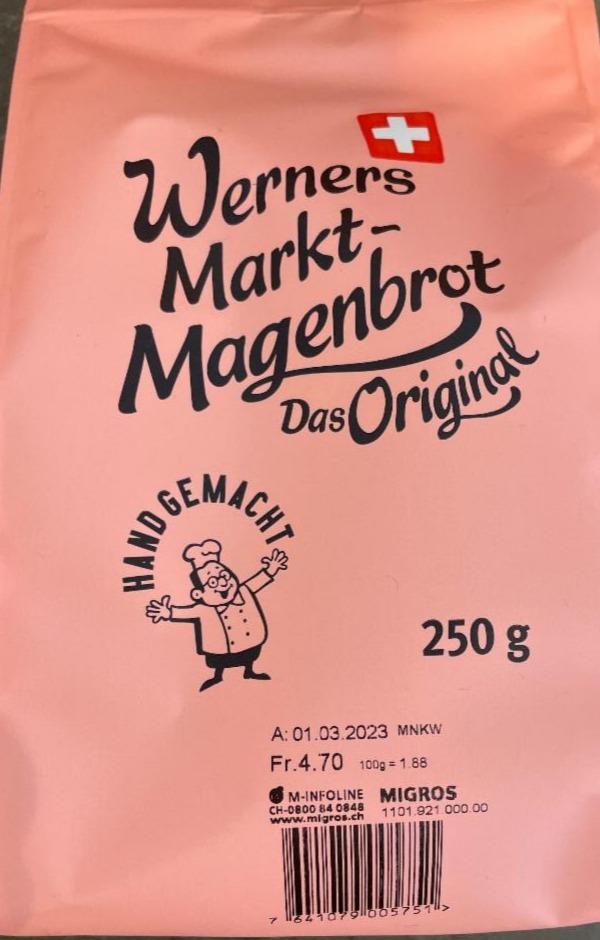 Fotografie - Markt-Magenbrot Das Original Werners
