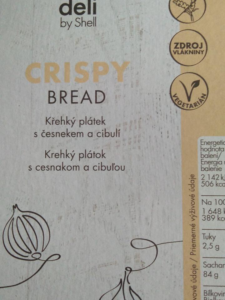 Fotografie - Crispy bread česnek cibulka Deli by Shell