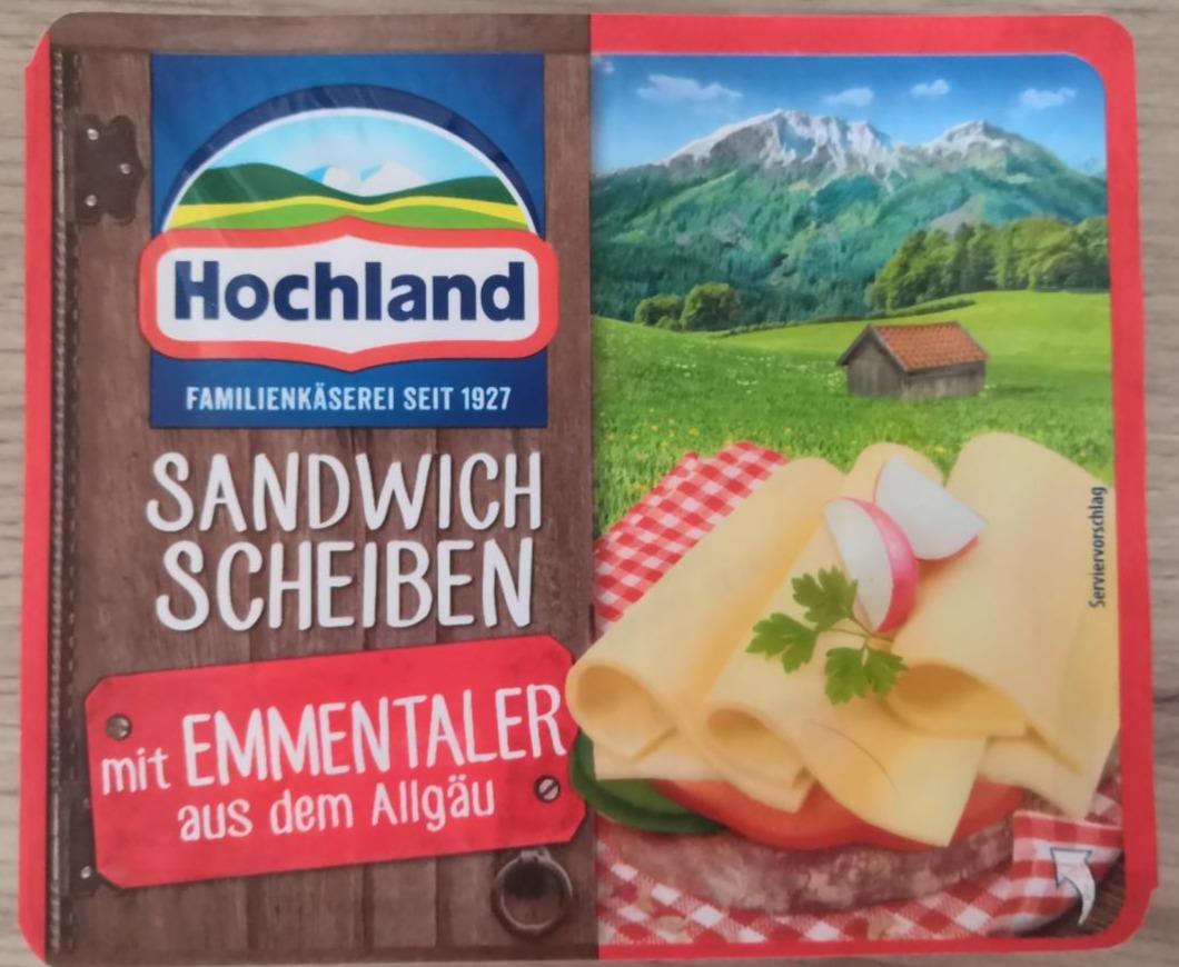 Fotografie - Sandwich Scheiben mit Emmentaler Hochland