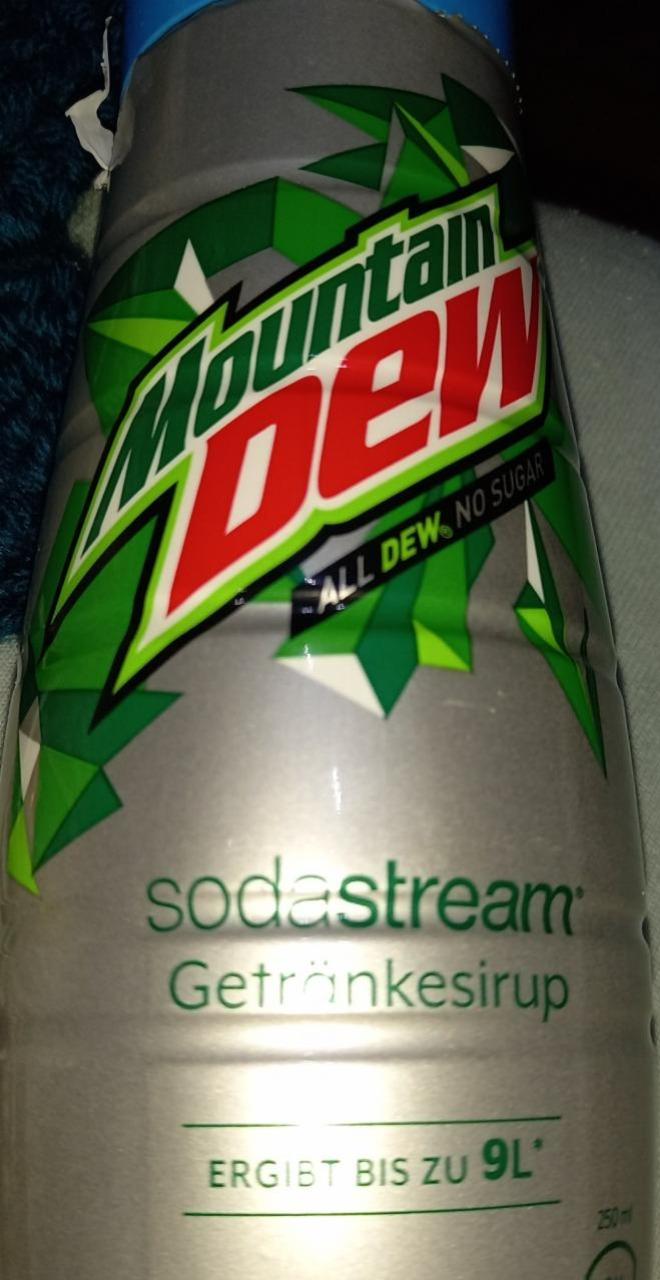 Fotografie - Mountain Dew Sugarfree SodaStream