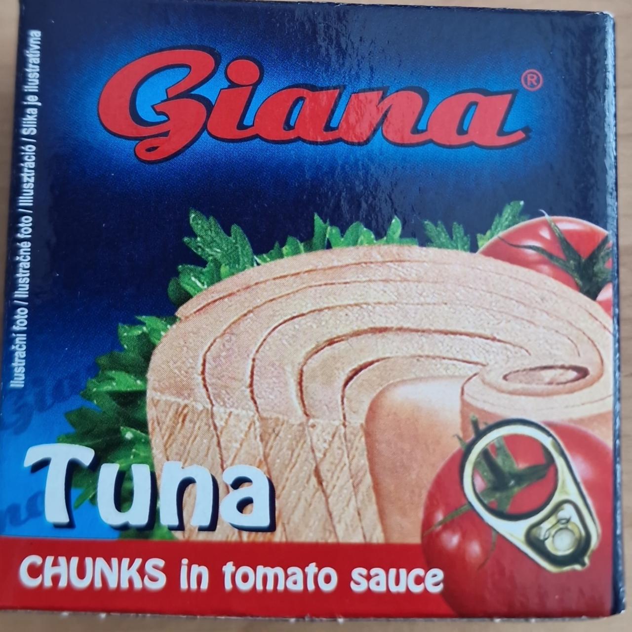 Fotografie - Giana tuňák kousky v rajčatové omáčce 
