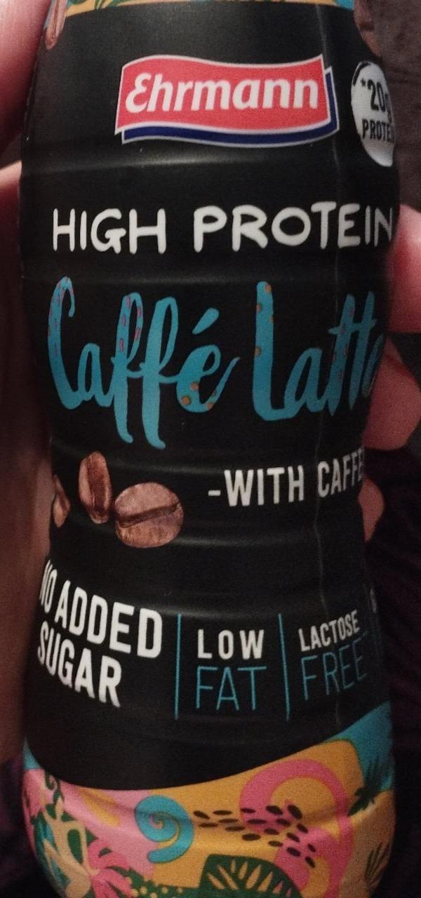 Fotografie - High Protein Caffè Latte with caffeine Ehrmann