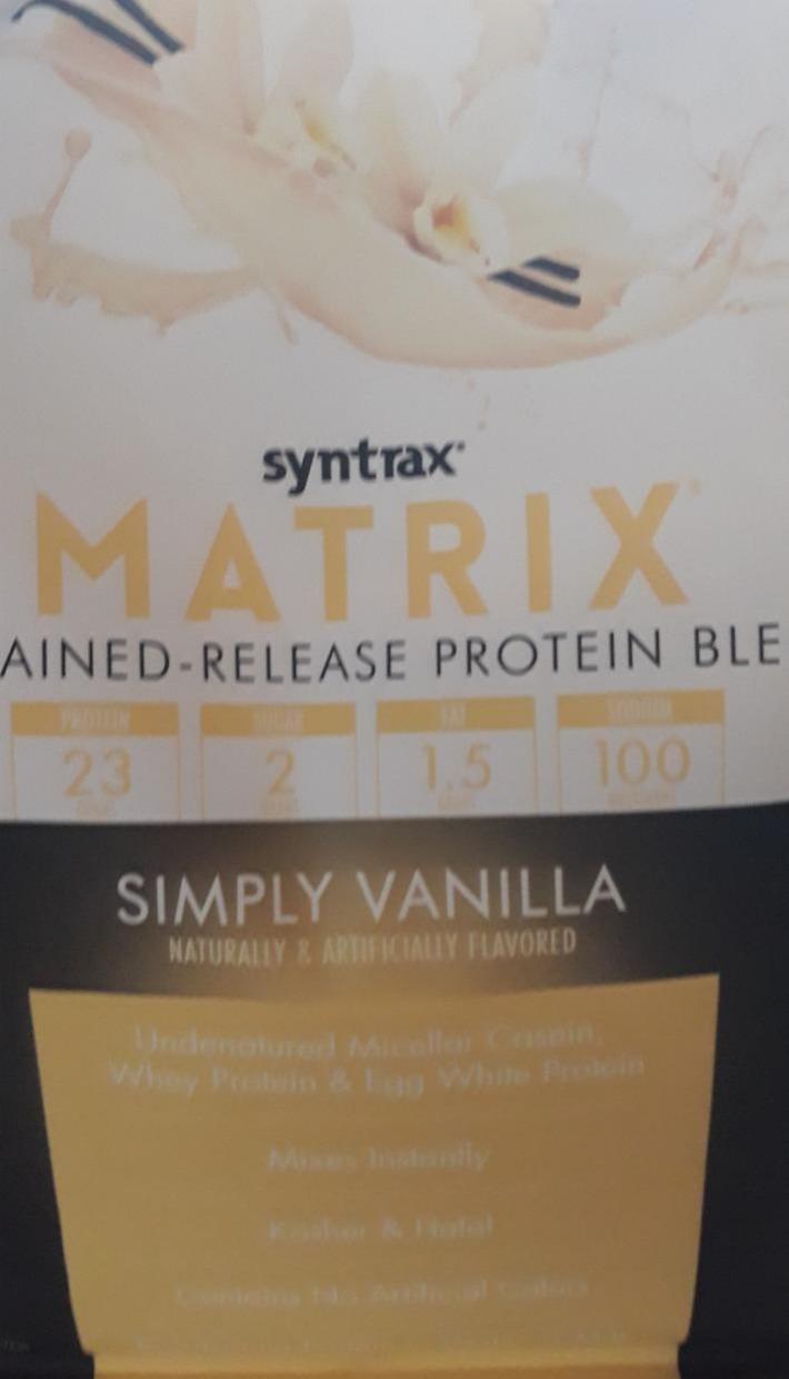 Fotografie - matrix vanilla Syntrax
