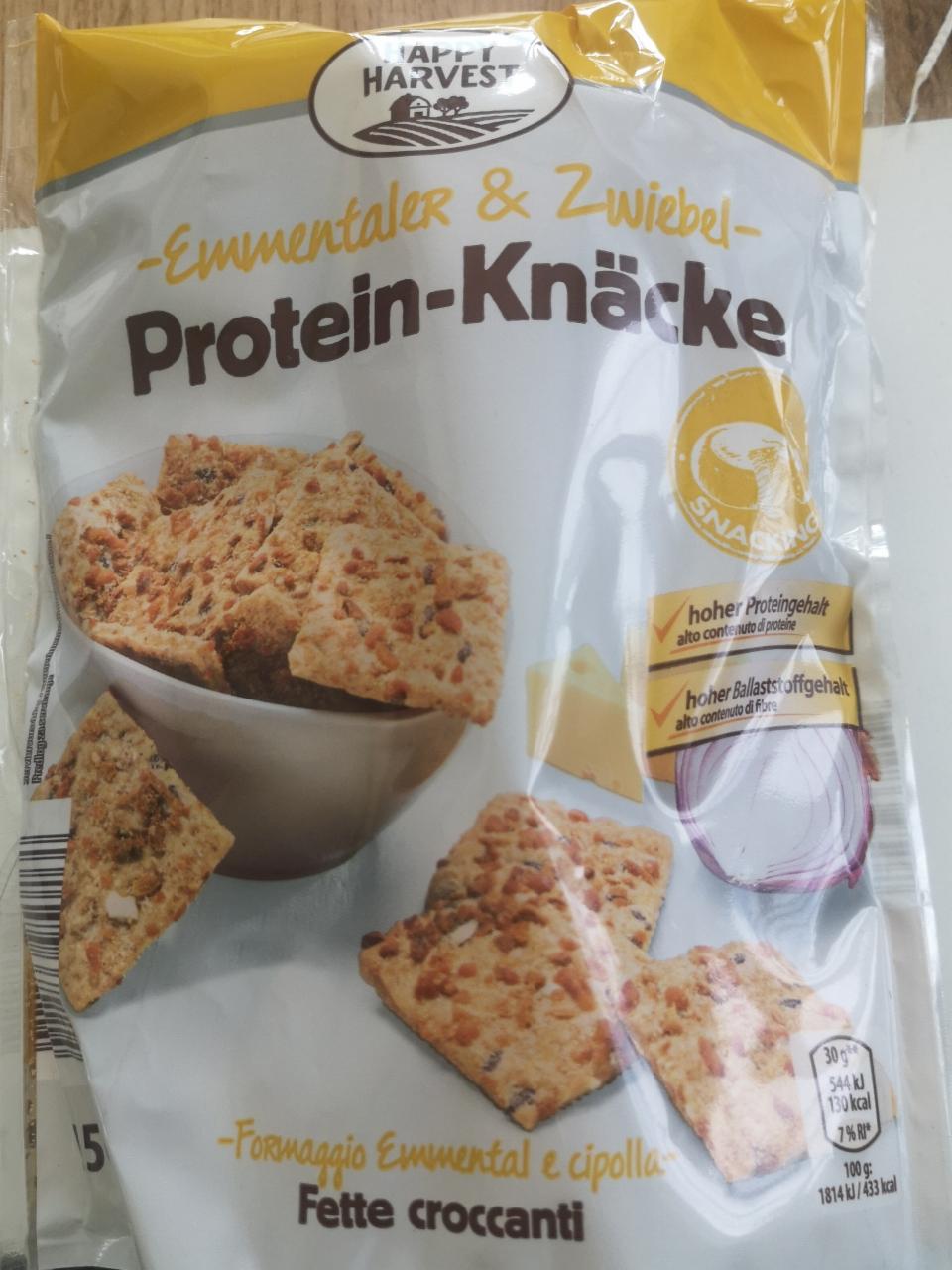 Fotografie - Protein-Knäcke Emmentaler & Zwiebel Happy Harvest