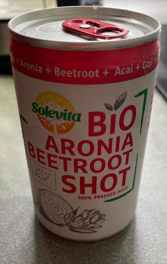 Fotografie - Bio Aronia Rote Beetroot Shot Solevita