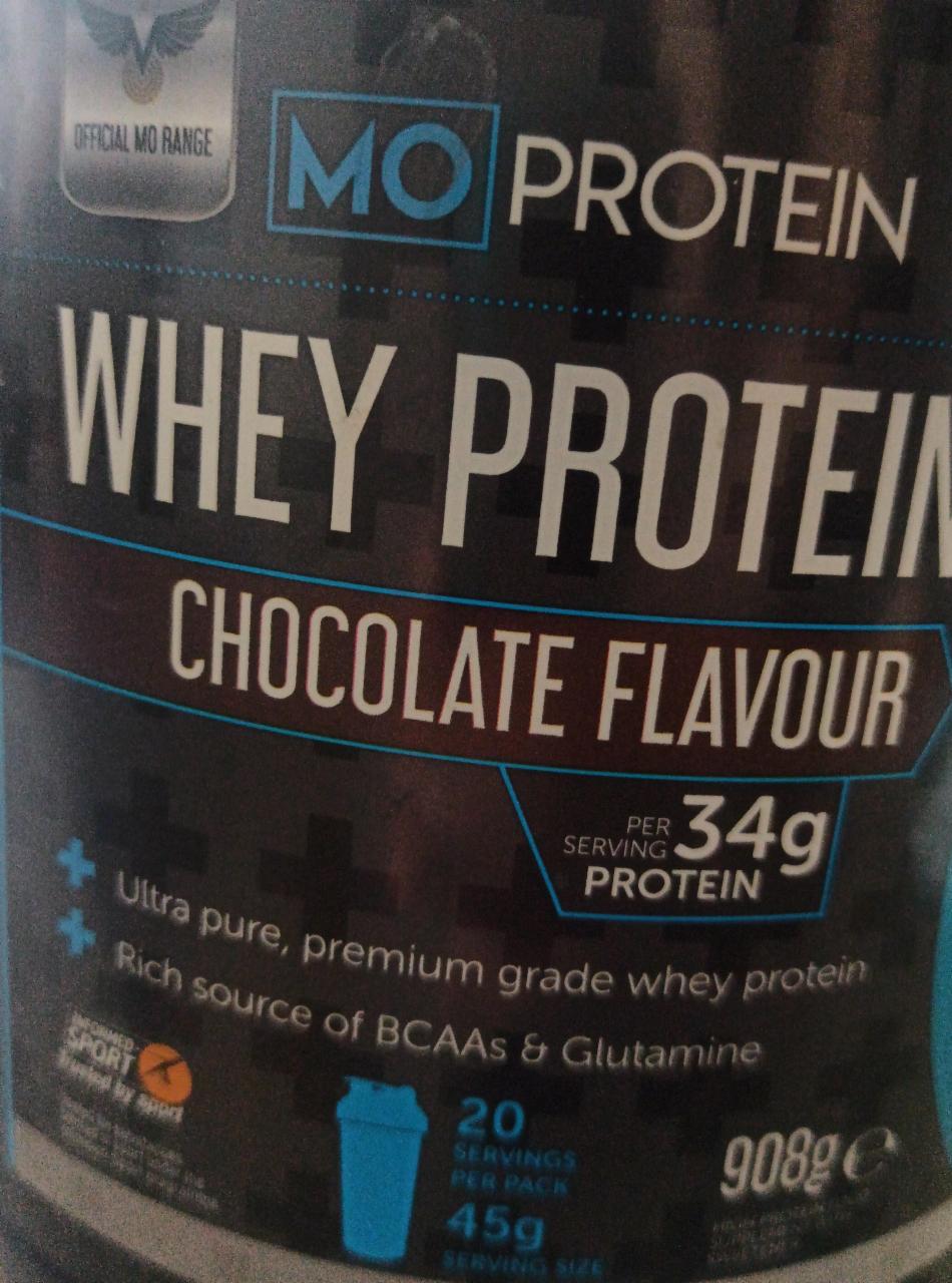 Fotografie - Whey protein chocholate flavor