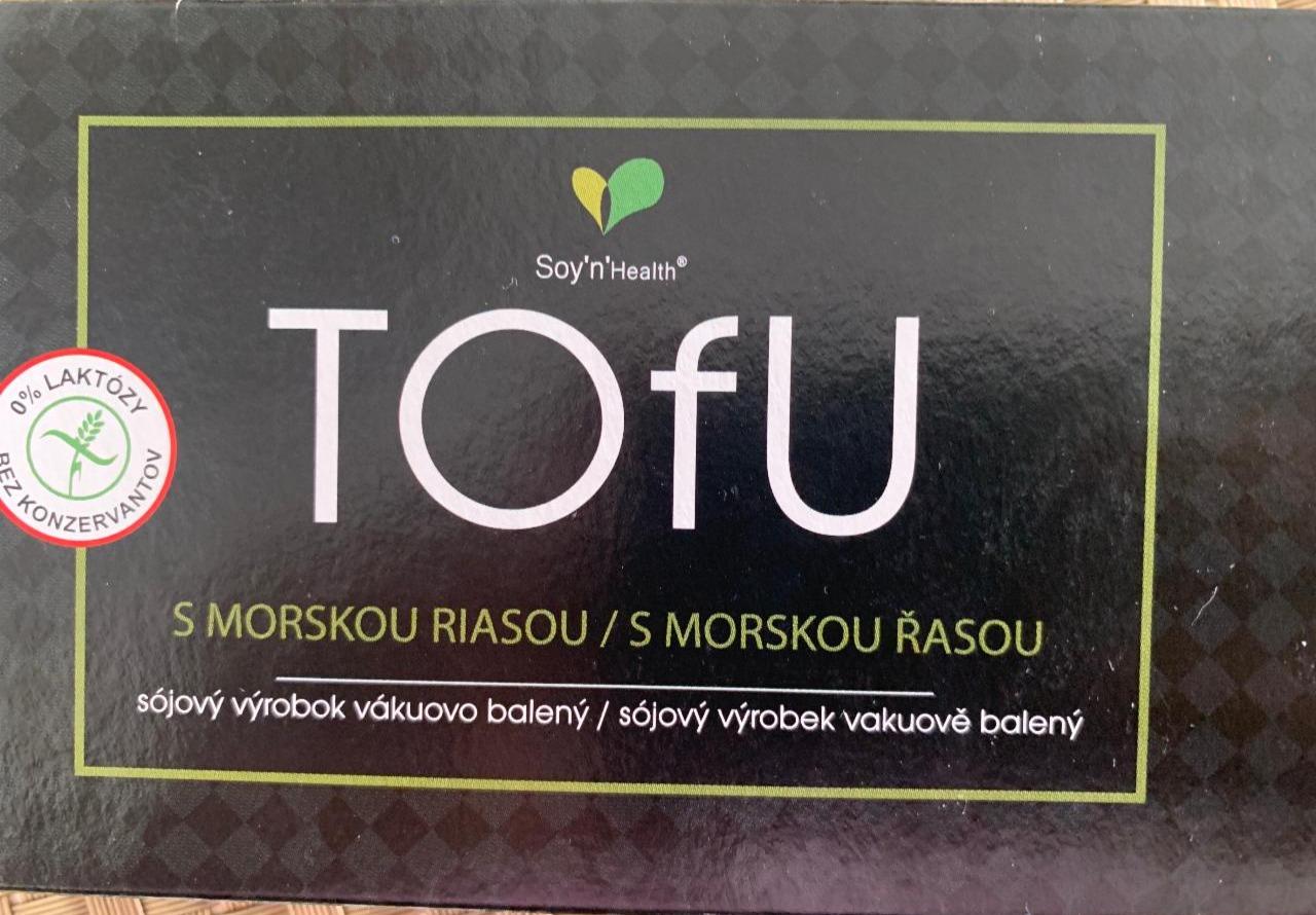 Fotografie - tofu s mořskou řadou Soy’n’Health