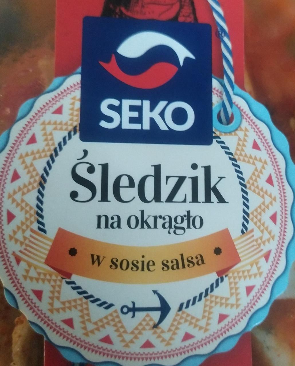 Fotografie - Śledzik na okrągło w sosie salsa Seko