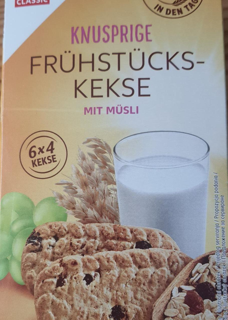 Fotografie - Knusprige Frühstücks-kekse mít müsli K-Classic