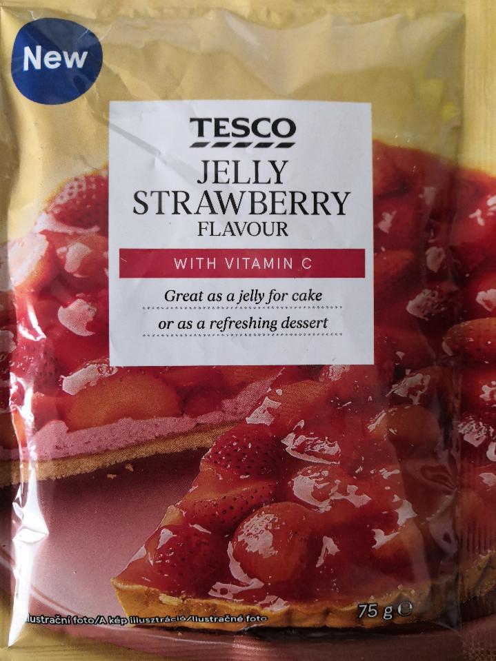 Fotografie - Jelly Strawberry flavour Tesco