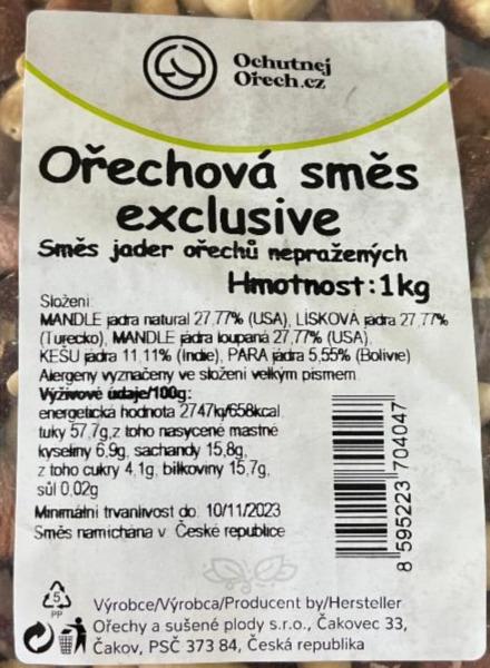 Fotografie - Ořechová směs exclusive Ochutnejorech.cz