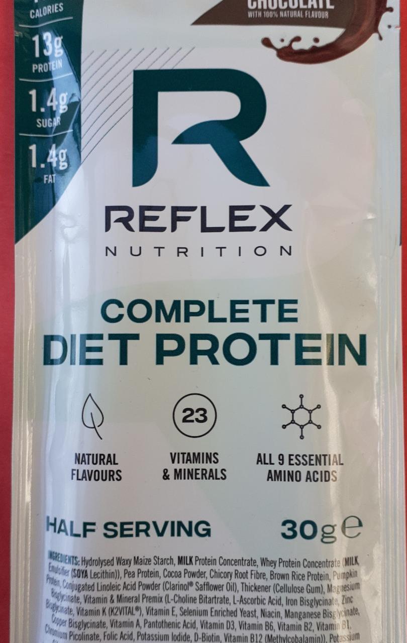 Fotografie - Complete Diet Protein Chocolate Reflex Nutrition