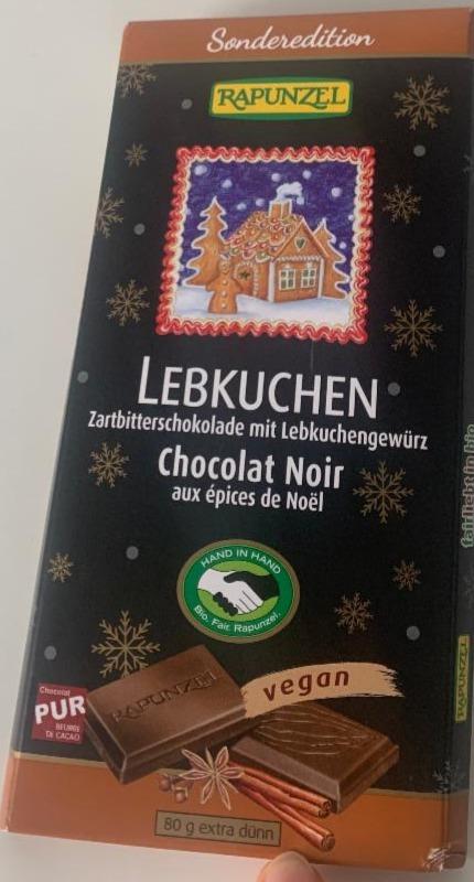 Fotografie - Lebkuchen Chocolat Noir Rapunzel