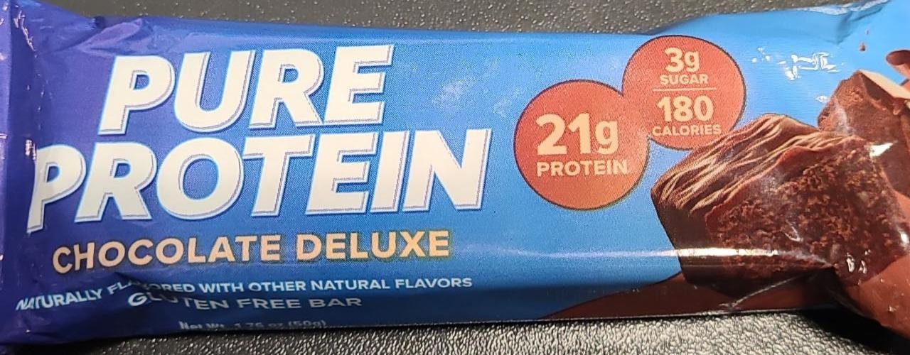 Fotografie - Pure protein bar chocolate deluxe