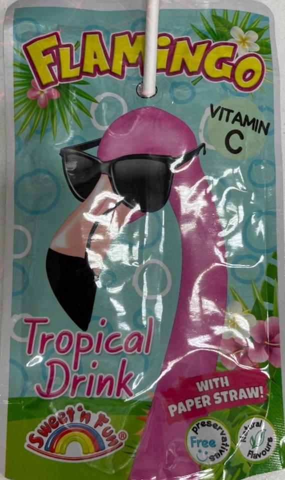 Fotografie - Flamingo tropical drink vitamin C
