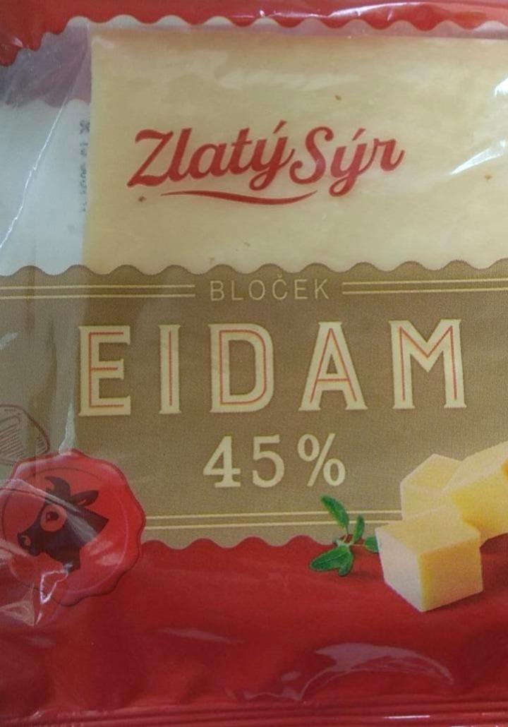 Fotografie - Eidam bloček 45% Zlatý sýr