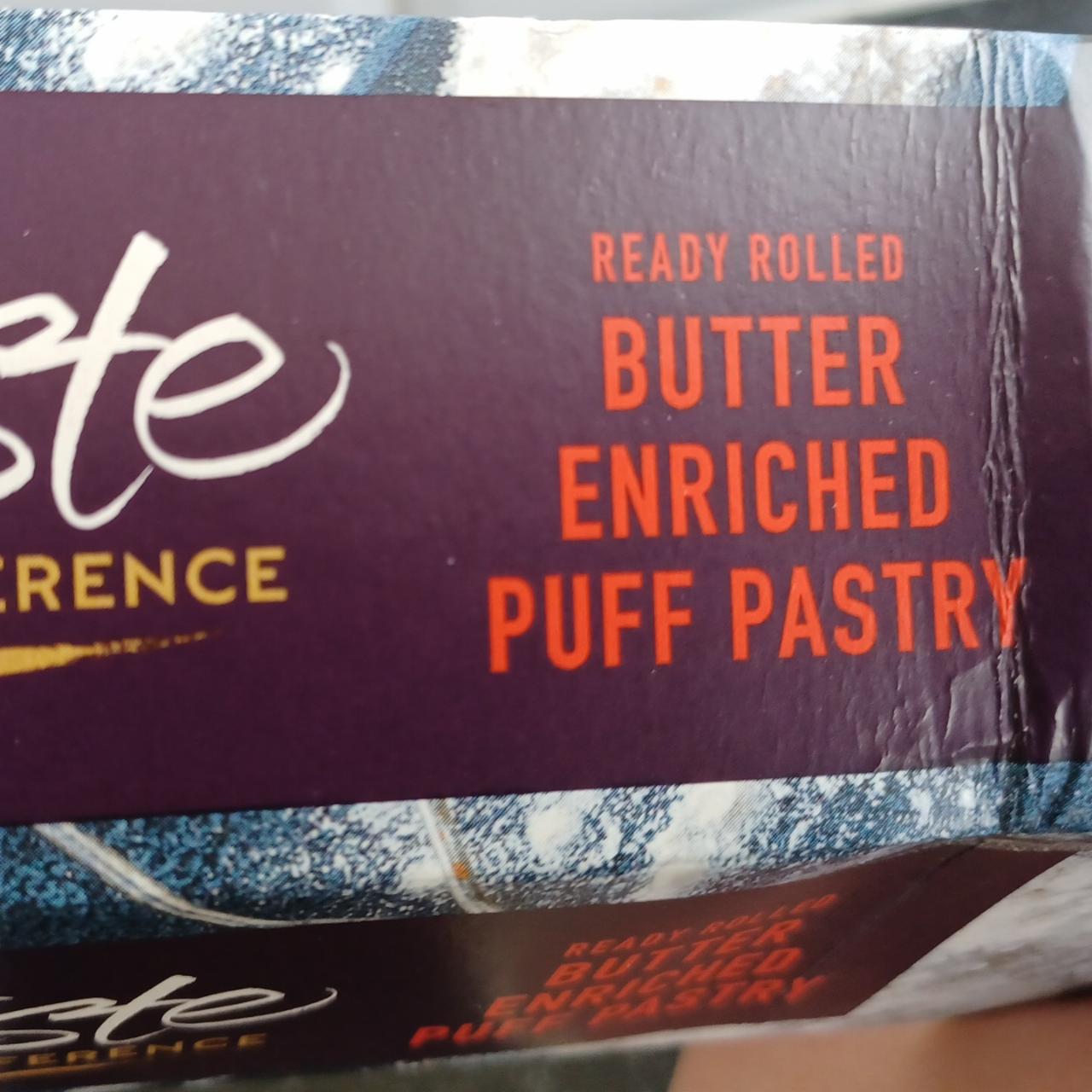Fotografie - Ready rolled Butter Enriched Puff Pastry by Taste the difference