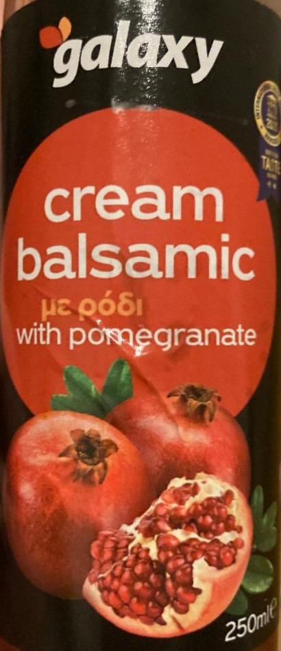 Fotografie - Cream balsamic with pomegranate Galaxy