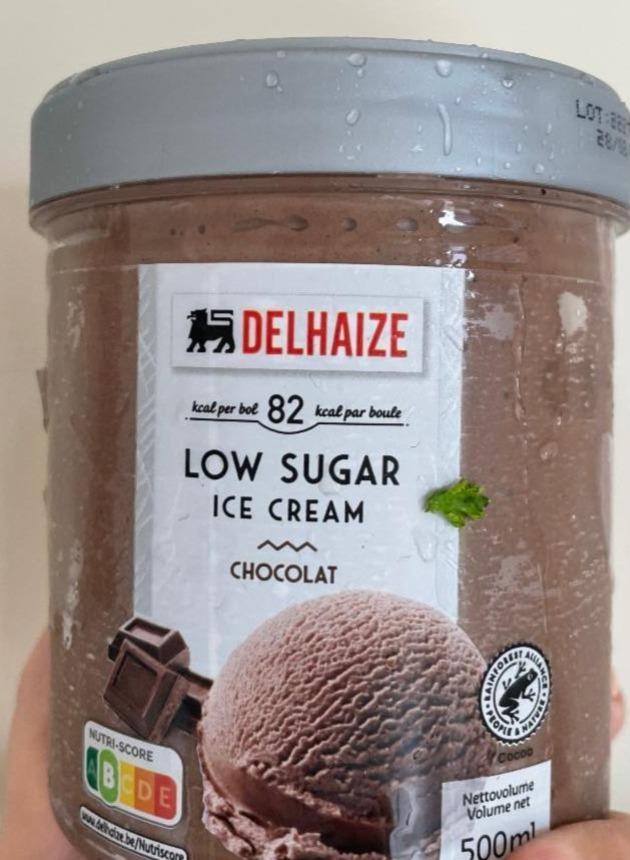 Fotografie - Low sugar Ice cream Chocolat Delhaize