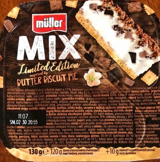 Fotografie - Mix limited edition inspired by Butter biscuit pie Müller