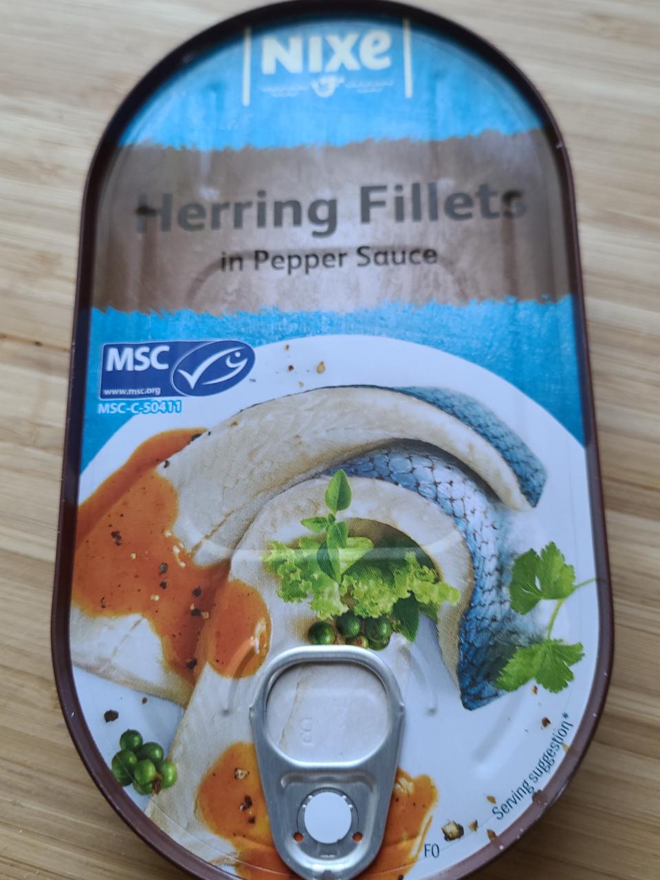 Fotografie - Herring fillets in pepper sauce Nixe